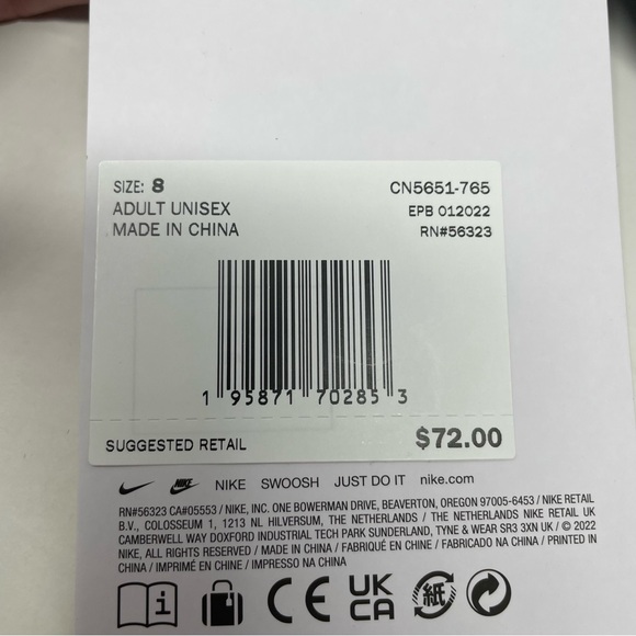 New Nike GK Vapor Grip 3 Goalkeeper CN5651-765 Yellow Strike/White/Black - Picture 6 of 9